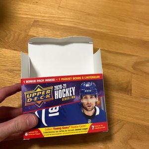 Series 1 upper deck blaster box. Young guns.